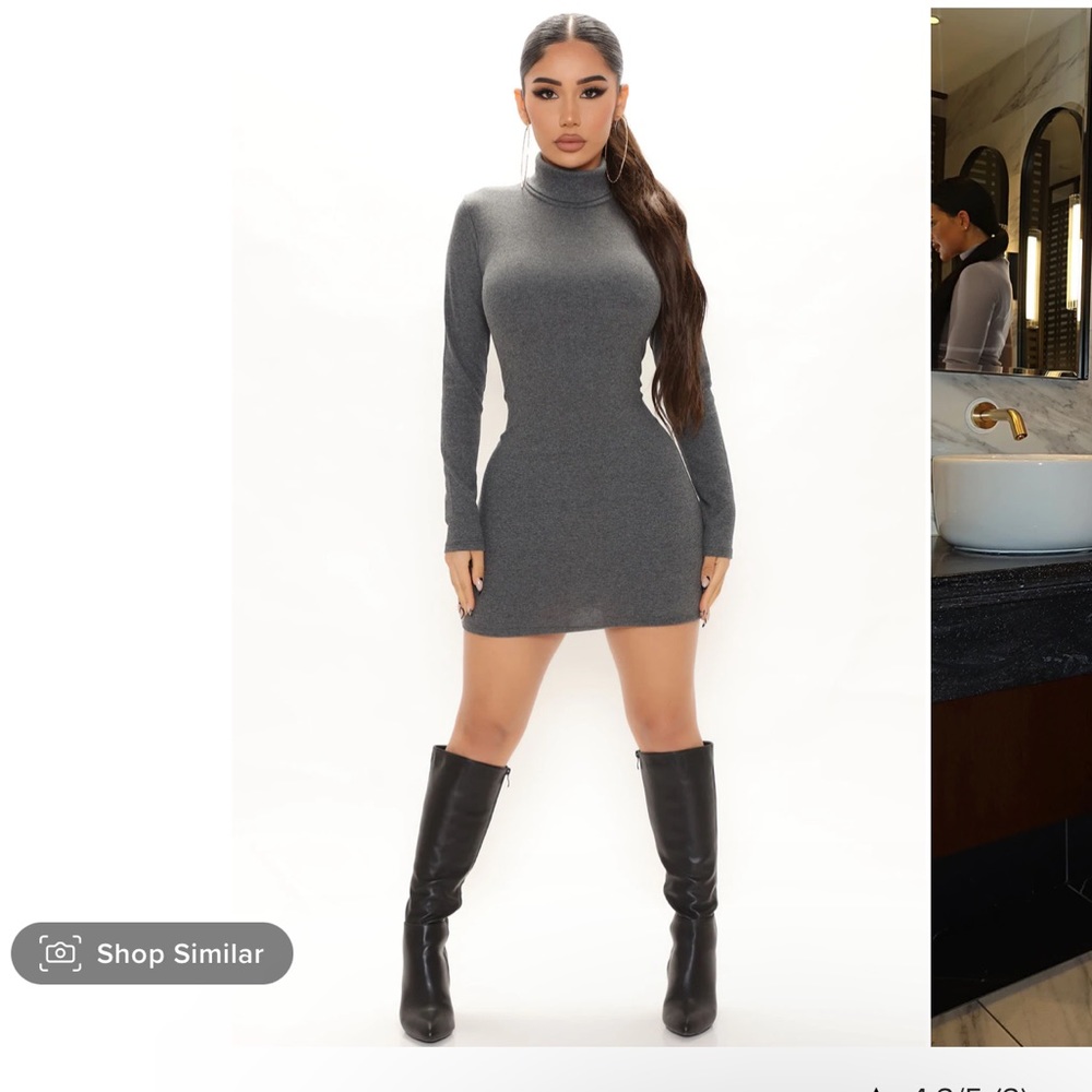 Fashion Nova Serious Dress, NWT.